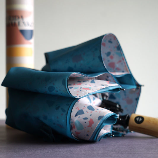 Schirm Terrazzo Teal